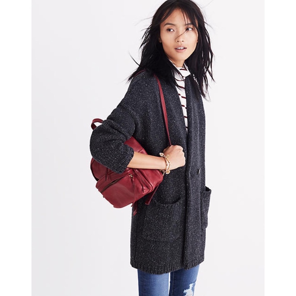 Madewell Glenhill Sweater Coat